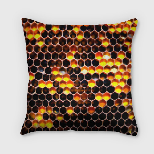 Подушка 3D Медовые пчелиные соты