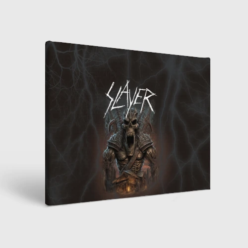 Холст прямоугольный Slayer rock monster
