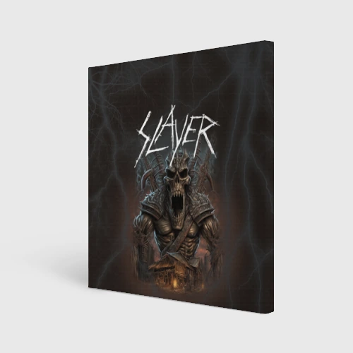Холст квадратный Slayer rock monster
