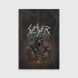 Обложка для паспорта матовая кожа Slayer rock monster