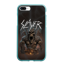 Чехол для iPhone 7Plus/8 Plus матовый Slayer rock monster