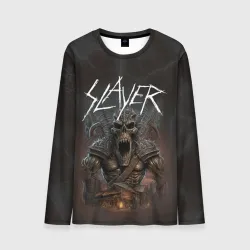 Мужской лонгслив 3D Slayer rock monster