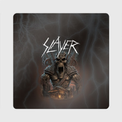Магнит виниловый Квадрат Slayer rock monster