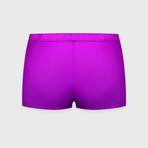 Мужские трусы 3D Ярко-фиолетовый градиент, цвет 3D печать - фото 2