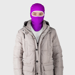 Балаклава 3D Ярко-фиолетовый градиент - фото 2