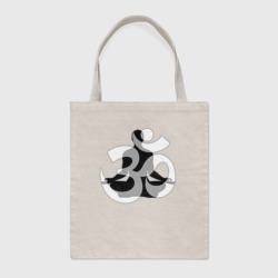 Шоппер BioNature Йога медитация на ОМ 