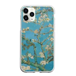 Чехол для iPhone 11 Pro Max матовый Цветущий миндаль Ван Гог