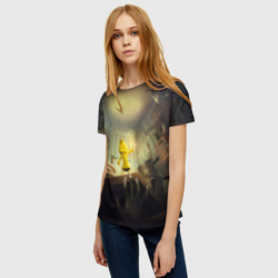 Женская футболка 3D Little Nightmares игра - фото 2