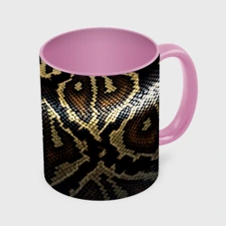 Кружка с полной запечаткой Шкура змеи текстура