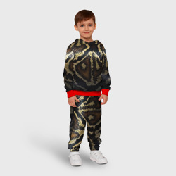 Детский костюм с толстовкой 3D Шкура змеи текстура - фото 2