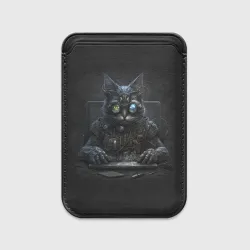 Картхолдер Magsafe магнитный Кот хакер