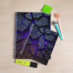 Тетрадь Светящаяся неоновая лава - фото 2