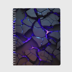 Тетрадь Светящаяся неоновая лава