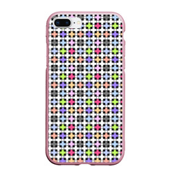 Разноцветный геометрический рисунок – Чехол для iPhone 7Plus/8 Plus матовый с принтом купить