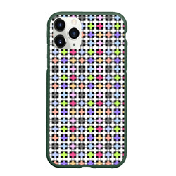 Разноцветный геометрический рисунок – Чехол для iPhone 11 Pro матовый с принтом купить