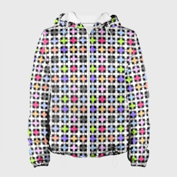 Разноцветный геометрический рисунок – Женская куртка 3D с принтом купить со скидкой в -10%