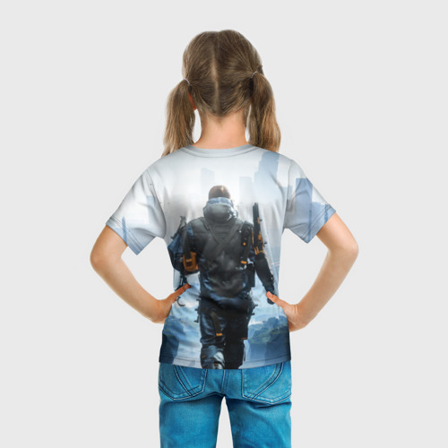 Детская футболка 3D Death Stranding Sam, цвет 3D печать - фото 6