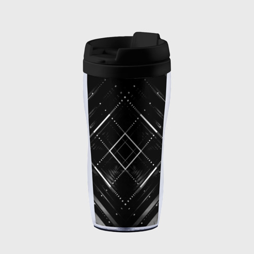 Термокружка-непроливайка Hexagon Black, цвет черный