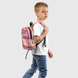 Детский рюкзак 3D Энид Синклер с Уэнсдей Аддамс - текстура свитера - фото 2