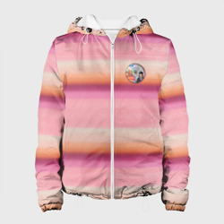 Женская куртка 3D Энид Синклер с Уэнсдей Аддамс - текстура свитера