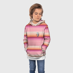 Детская толстовка 3D Энид Синклер с Уэнсдей Аддамс - текстура свитера - фото 2