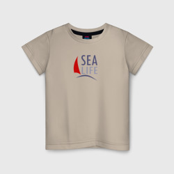Детская футболка хлопок Sea life