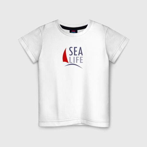 Детская футболка хлопок Sea life