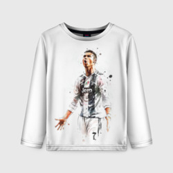 Детский лонгслив 3D CR 7 Juventus