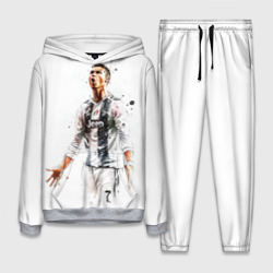 Женский костюм с толстовкой 3D CR 7 Juventus