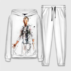 Женский костюм с толстовкой 3D CR 7 Juventus