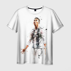 Мужская футболка 3D CR 7 Juventus