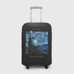 Чехол для чемодана 3D The starry night - Van Gogh