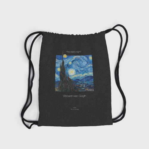 Рюкзак-мешок 3D The starry night - Van Gogh - фото 6