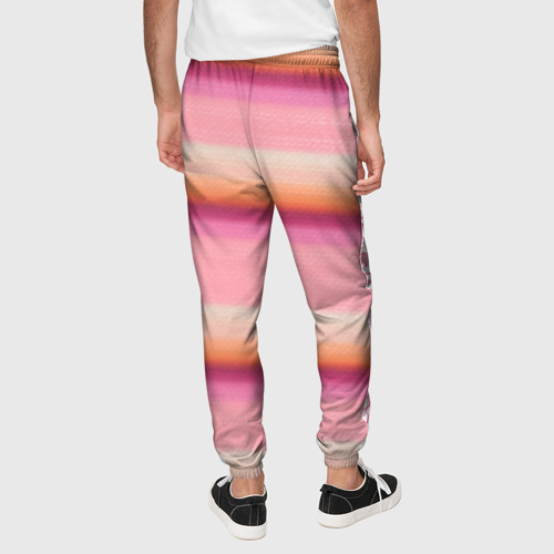 Мужские брюки 3D Энид Синклер - сериал Уэнсдей - яркая сторона окна, цвет 3D печать - фото 5