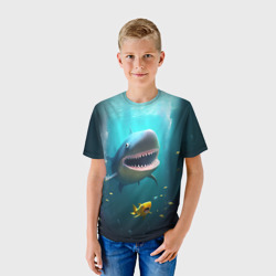 Детская футболка 3D Я акула туруру - фото 2