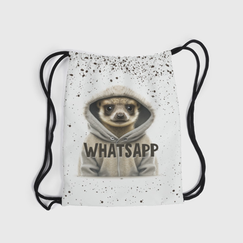 Рюкзак-мешок 3D Meerkats whatsapp - фото 6