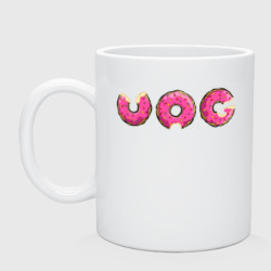 Кружка керамическая Vag donut