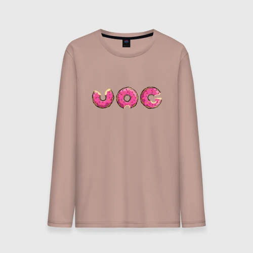 Мужской лонгслив хлопок Vag donut