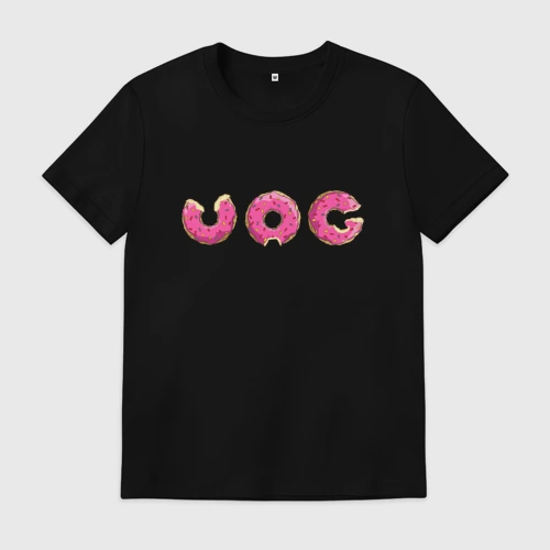 Мужская футболка хлопок Vag donut