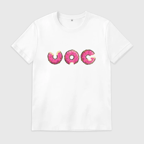 Мужская футболка хлопок Vag donut