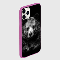 Чехол для iPhone 11 Pro матовый Медведь тотем славян - фото 2