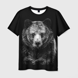 Мужская футболка 3D Медведь тотем славян