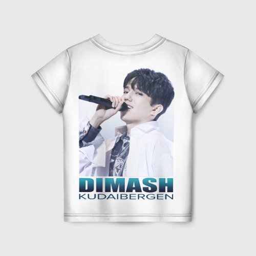 Детская футболка 3D Dimash, цвет 3D печать - фото 2