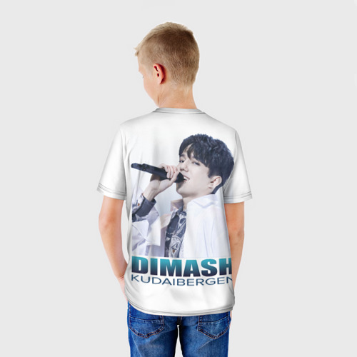 Детская футболка 3D Dimash, цвет 3D печать - фото 4