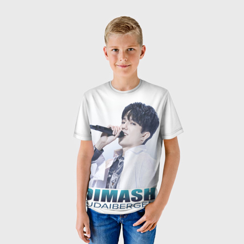 Детская футболка 3D Dimash, цвет 3D печать - фото 3