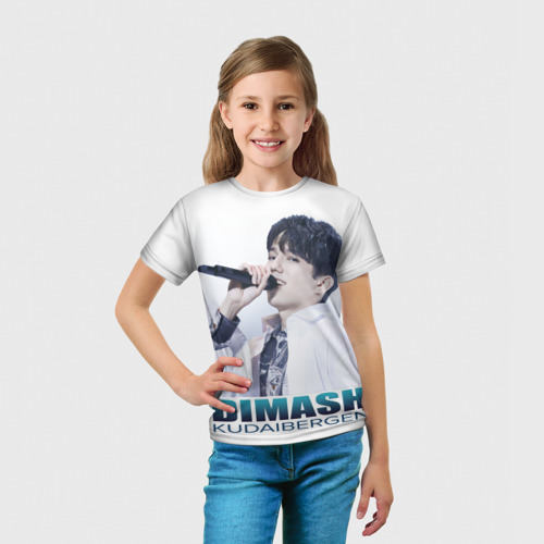 Детская футболка 3D Dimash, цвет 3D печать - фото 5