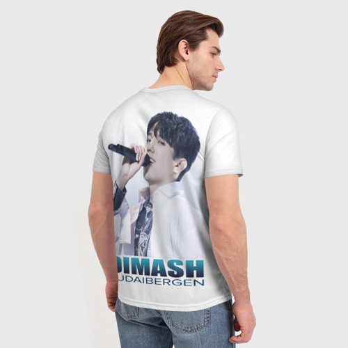 Мужская футболка 3D Dimash, цвет 3D печать - фото 4