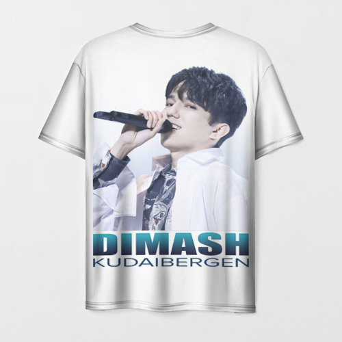 Мужская футболка 3D Dimash, цвет 3D печать - фото 2