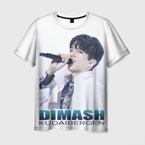 Мужская футболка 3D Dimash, цвет 3D печать