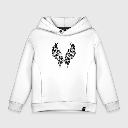 Детское худи Oversize хлопок Flaming Wings